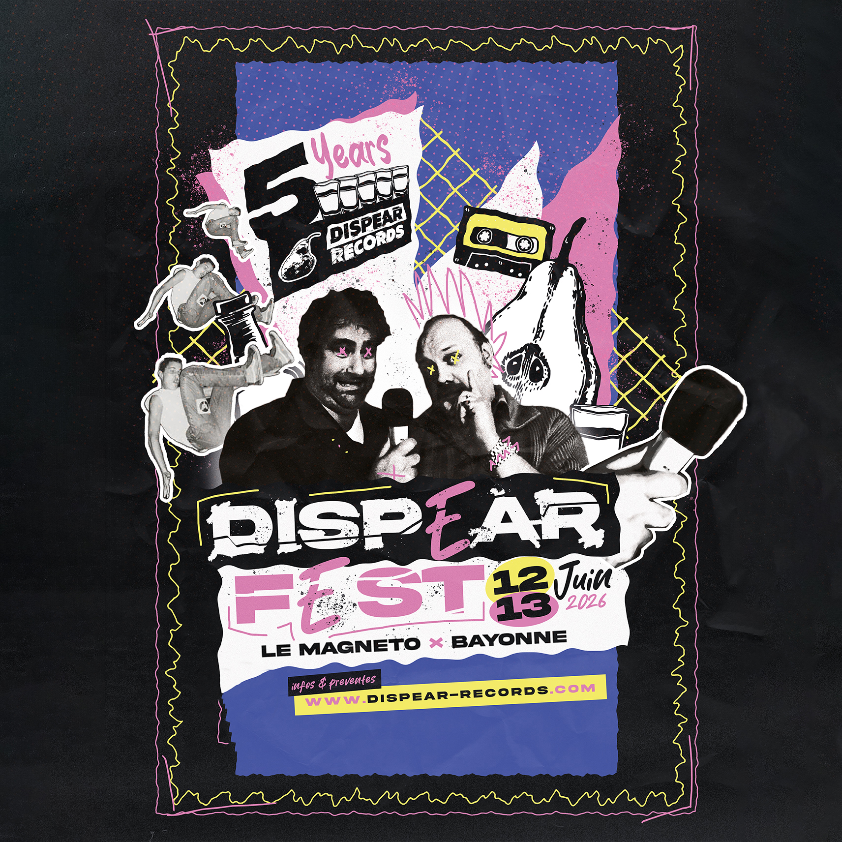 Dispear Fest ! 12-13 juin au Magneto (Bayonne)